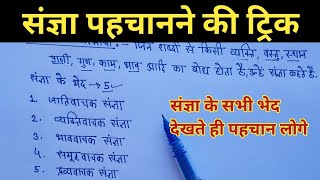 संज्ञा एवं उसके भेद/sangya in hindi/sangya ki paribhasha/sangya ke prakar/sangya hindi grammar