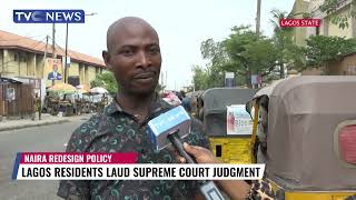 Lagos Residents Laud Supreme Court Judgement