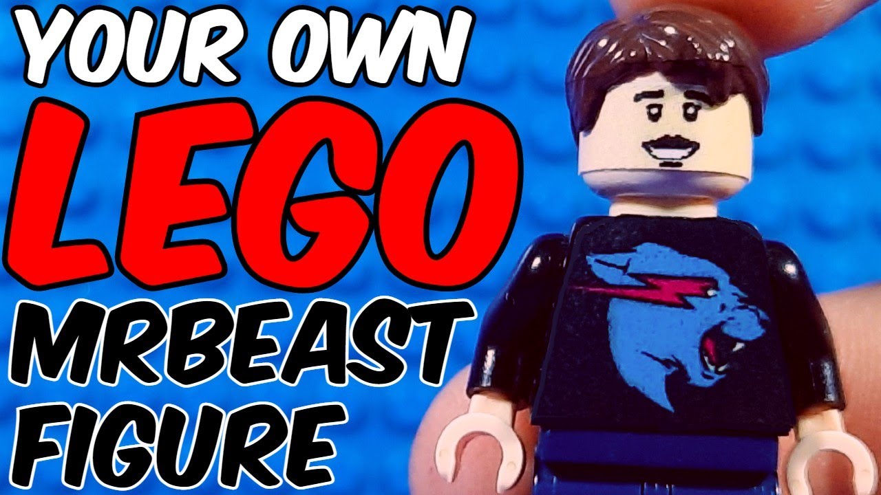 How To Make A MrBeast Lego Minifigure In (less Than) 3 Minutes!! - YouTube