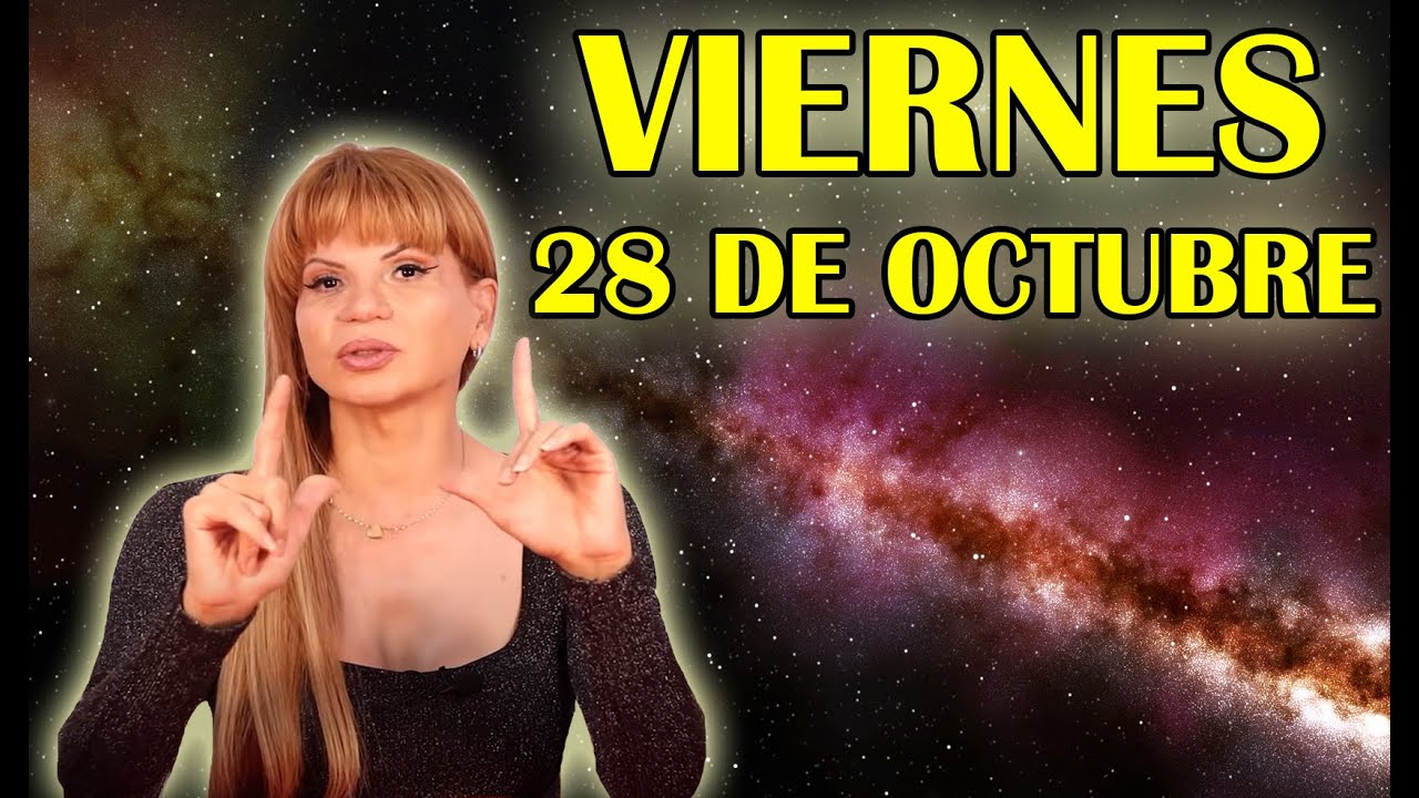 Mhoni Vidente Lanza Predicción🔴 Horóscopo De Hoy 28 De Octubre 2022🙌 El ...