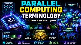 Parallel Computing Terminology Explained | CPU, Node, Task, Shared Memory & More