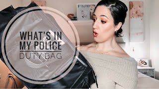 WHAT'S IN MY BAG AS A FEMALE POLICE OFFICER 2019 |STEFANIE ROSE