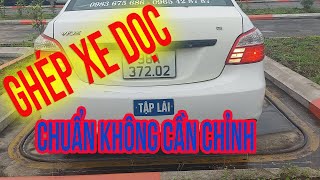 Hướng dẫn GHÉP XE DỌC vào nơi đỗ cho EM GÁI| CHUẨN KHÔNG CẦN CHỈNH| SÂN TTSHLX ÁNH MINH