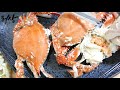 how to steam female crabs