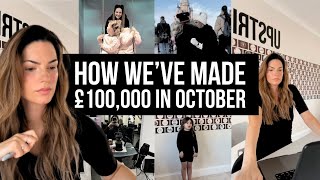 WE CLOSED OCTOBER 2023 AT AROUND £100,000 😱 // DIGITAL PRODUCTS SALES CHECK VLOG