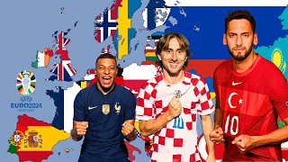 The Best Footballer From EVERY Country In Europe (2024)