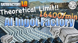 最高効率レシピ！16400/分のアルミ工場 in Satisfactory1.0