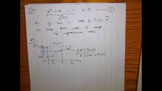 BISECTION METHORD USING INTERMEDIATE VALUE THEOREM