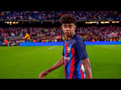 15 Year Old Lamine Yamal DEBUT - YouTube