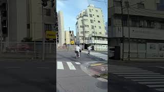 自転車信号無視