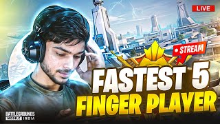 Solo Vs Squad 5 finger Fastest Player Gameplay | Anony Gaming is Live