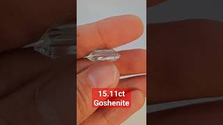 Goshenite 15.11ct #gemstone #gemstones