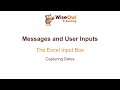 Excel VBA Online Course - 5.4.5 Capturing Dates