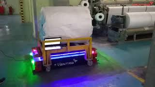 VAMEN Flatbed AGV | Installation of AGV | Mobile Robot installation | Rucha Yantra LLP