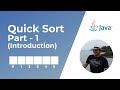 Quick Sort Algorithm in Java -  Part 1 | Animation | Conceptual Overview | Sorting Algorithms