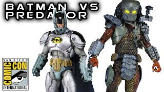 NECA BATMAN vs PREDATOR SDCC Exclusive Dark Horse 2 Pack Action Figure Review