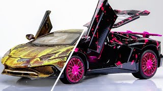 From Wrecked to Wow: Lamborghini Model Car Rebuilt | Boty Restoration