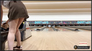 絶不調！ベトナムコーヒーTシャツで１G♡ボウリング女子の練習風景 第2章139（2nd Bowling Practice）