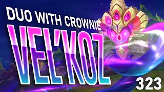 THIS CHAMP DEALS SO MUCH DAMAGE!? VELKOZ OP? 🟣🐙 | Nemesis