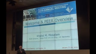 Khalid Mosalam, 2019 PEER Annual Meeting, Los Angeles