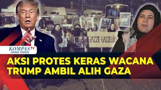 Turki Gelar Aksi Protes, Menentang Usulan Trump Ambil Alih Jalur Gaza!