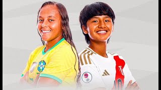 Peru vs Brasil Sudamericano sub20 Femenino