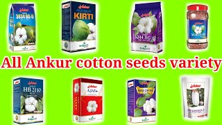 Ankur cotton seeds variety |  top Ankur cotton seeds | new cotton seeds variety | kapas ka beej