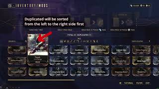 Warframe│How to Know Which MODS Are DUPLICATED / EQUIPPED- Beginner's Guide 2025