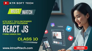React Form Handing | React Js Internship Program | Batch - Dec 2025