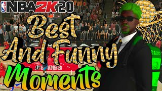 BEST AND FUNNY MOMENTS IN NBA 2K20 PS4