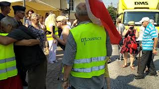 Protest w Klimontowie. Mieszkańcy chcą obwodnicy – Tygodnik Nadwiślański