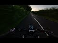 sunset ride triumph trident 660 zard exhaust quickshifter 4k