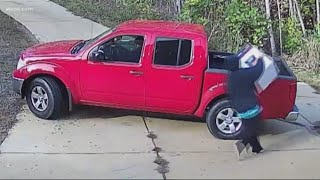 Couple steals package from Gaston County home