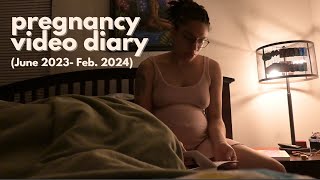 A 9-month-long vlog (thoughts and feelings through pregnancy)