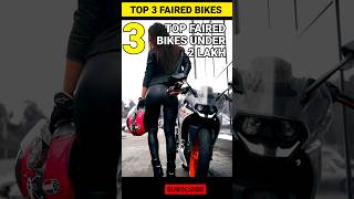 Top 3 best faired bikes in 2023 || Beautiful sports bikes in India || #shorts #r15v4 #rs200 #ktm #rc