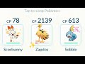 20 HP✨Shiny Galarian Zapdos Destroy Leader Cliff Badly in #pokemongo