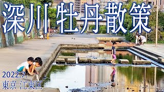 東京 江東区【深川 牡丹散策】2022.7.