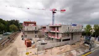 Marseille 13009 : Construction du programme immobilier résidentiel L'Origami [ TIMELAPSE]