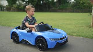 RICCO TOYS BMW i8 Licensed Kids Electric Ride On Car