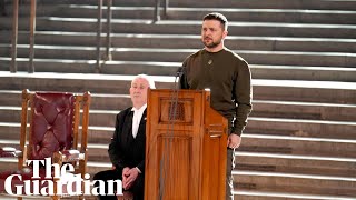 'Give us wings': Zelenskiy calls on MPs to deliver fighter jets in address to parliament