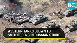 West’s Tanks No Match For Russia? German Leopard, French AMX Tanks & U.S. System Destroyed | Watch