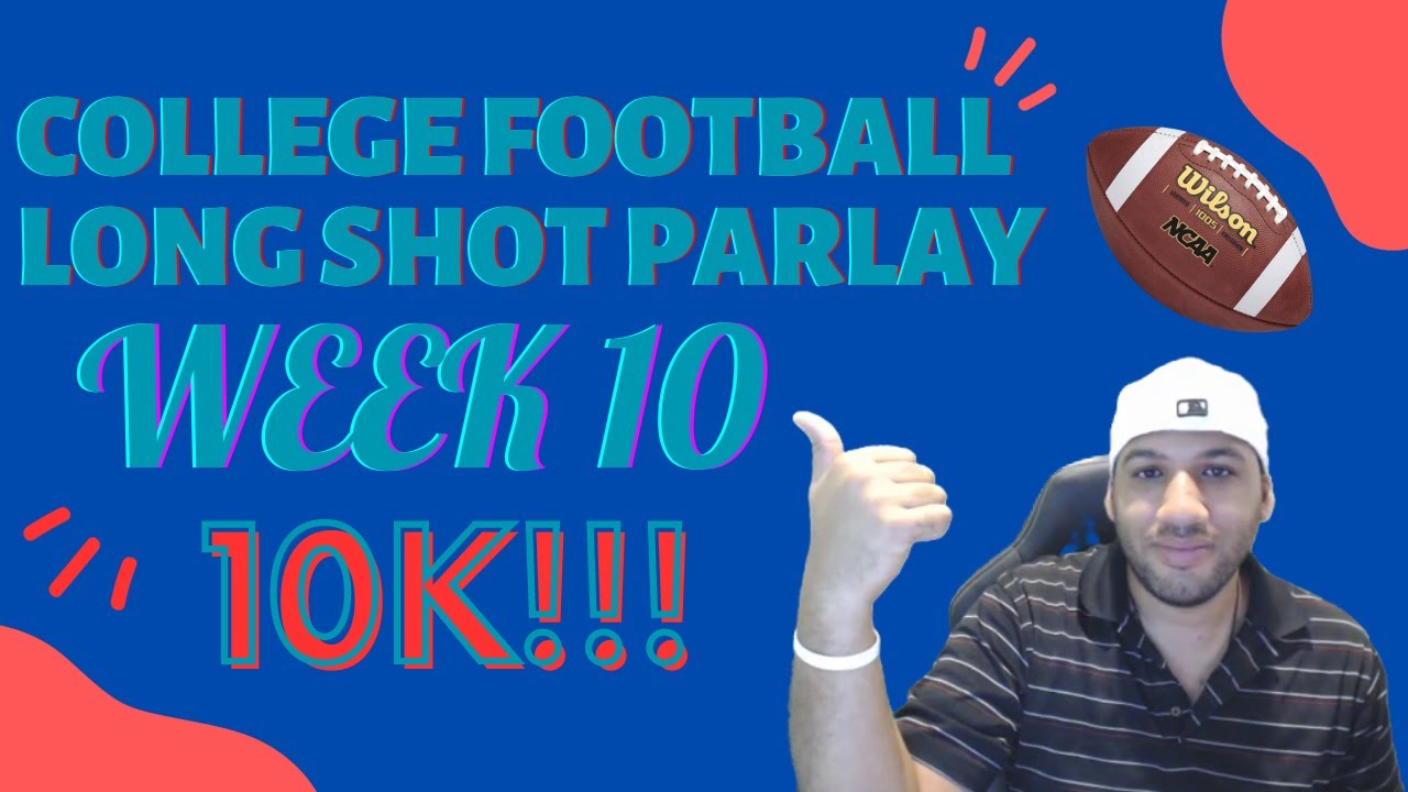 NCAAF COLLEGE FOOTBALL WEEK 10 PICKS 11/4/2023 - YouTube