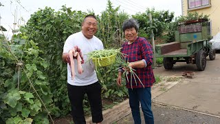 胖哥回老家包大肉餃，幹活不麻利被老媽數落，胖哥卻笑的像個孩子