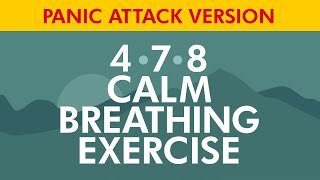 !Panic Attack! 4-7-8 Calm Breathing Exercise | Fast Relief / No Intro | Guided Counting | Pranayama