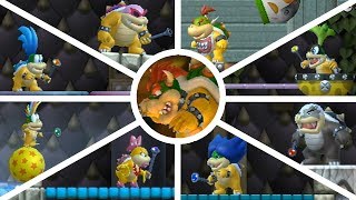 New Super Mario Bros. Wii - All Bosses