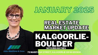 🏡 Kalgoorlie-Boulder Real Estate Market Update - January 2025 📊