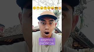 Ekspresi EMOTICON #shorts #short #subscribe #viral #funny #lucu #trending #fyp #shortvideo