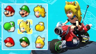 Bowsette in Mario Kart 8 Deluxe