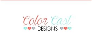 Color Cast Designs DT Scrapbooking Process Video