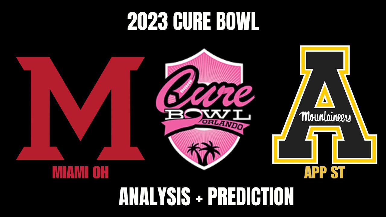 College Football Cure Bowl | Miami Ohio Vs Appalachian State Analysis ...